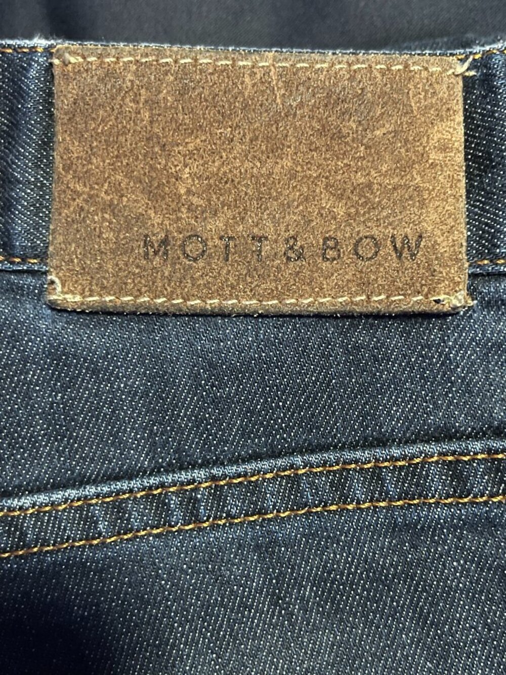 Mott & Bow Jeans Mens 30x32 Blue Slim Tapered Leg Casual Everyday Wear